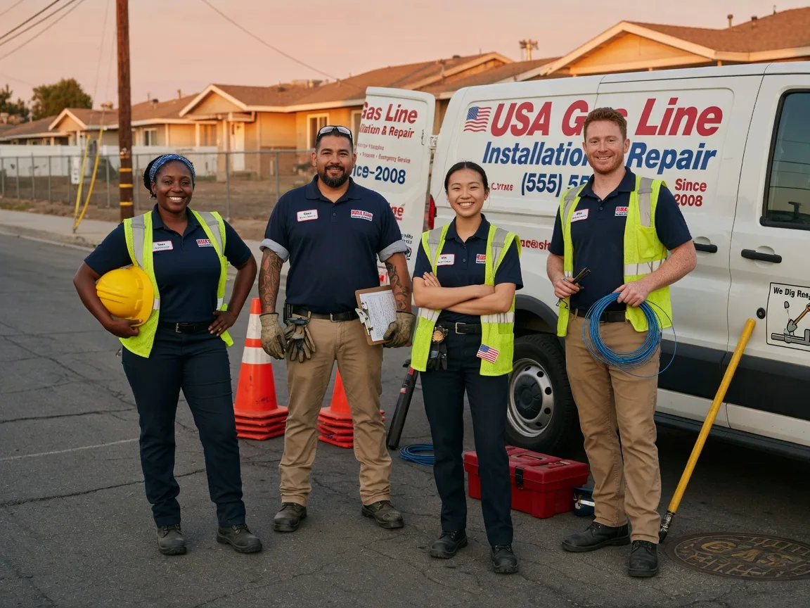 Gas Line Installation company in Green Valley, IL